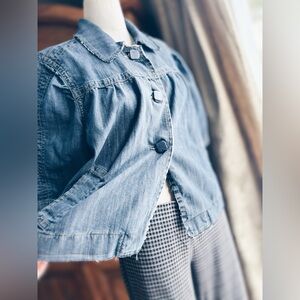 OOAK Raw Edge Denim Jacket